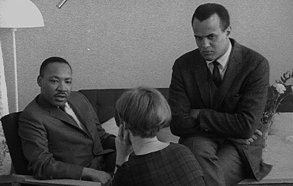 Dr King y Harry Belafonte en The Black Power Mixtape