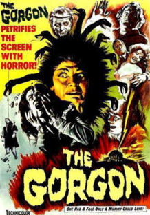 La Gorgona (The Gorgon) poster-cartel-y-critica-de-la-gorgona-1964-una-pelicula-de-la-hammer-films-dirigida-por-terence-fisher