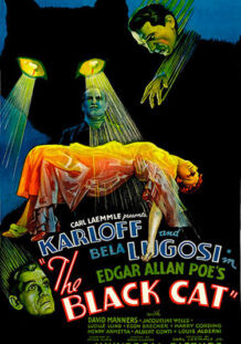 Satanás The Black Cat critica de satanas the black cat-bela-lugosi-boris-karloff-cartel-y-poster