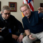 Ridley Scott Ridley Scott y Russel Crowe en el rodaje de Red de Mentiras