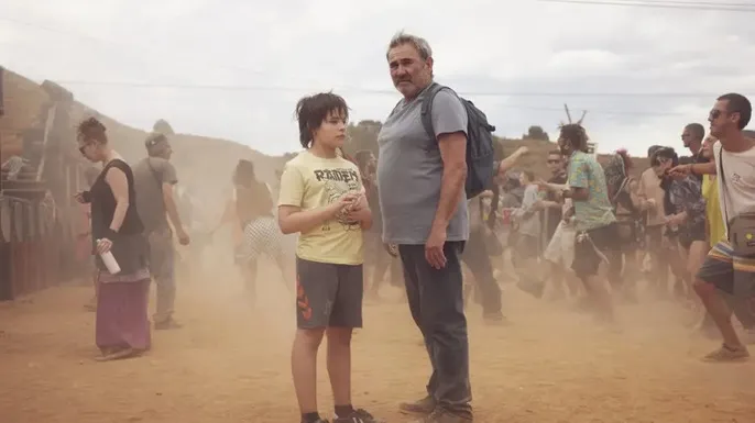 Sergi López y Bruno Núñez en Sirat